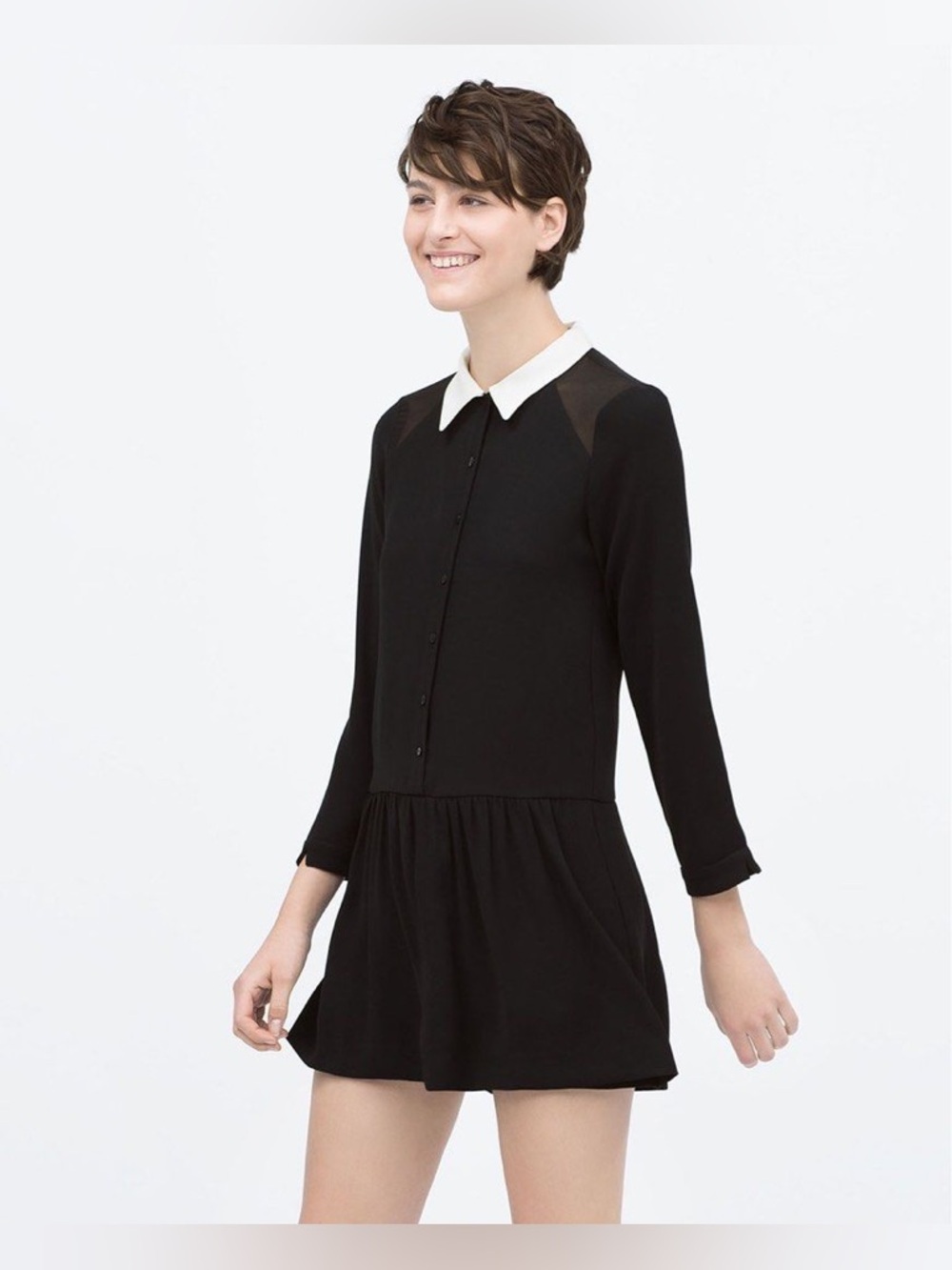 Zara black romper
